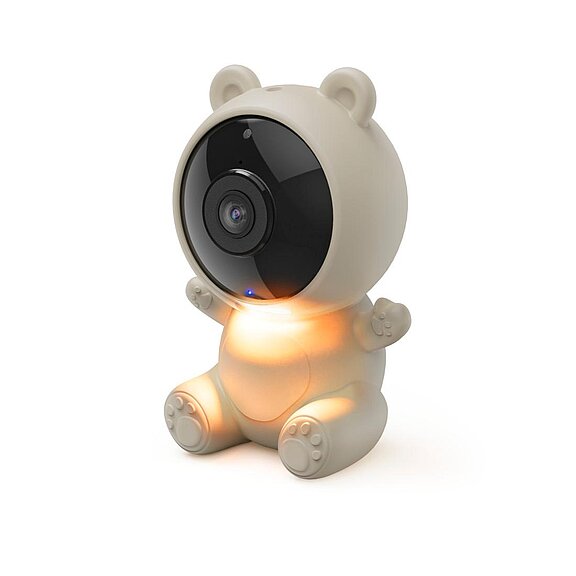 Hama Smarte Überwachungskamera, für Babys mit Nachtlicht und Audio Hama Smarte Überwachungskamera, für Babys mit Nachtlicht und Audio