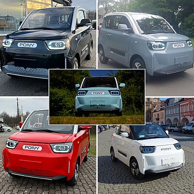 PONY - Elektroauto mit Komfort und toller Ausstattung zum unschlagbaren Preis