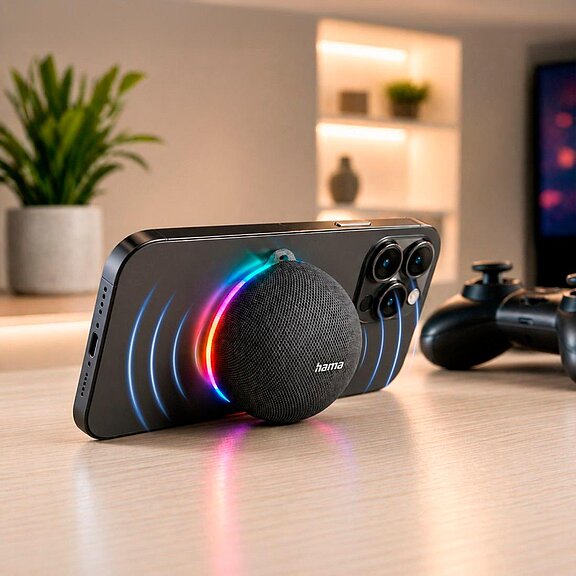 Hama Bluetooth®-Lautsprecher "MagBuddy", mit Magnet